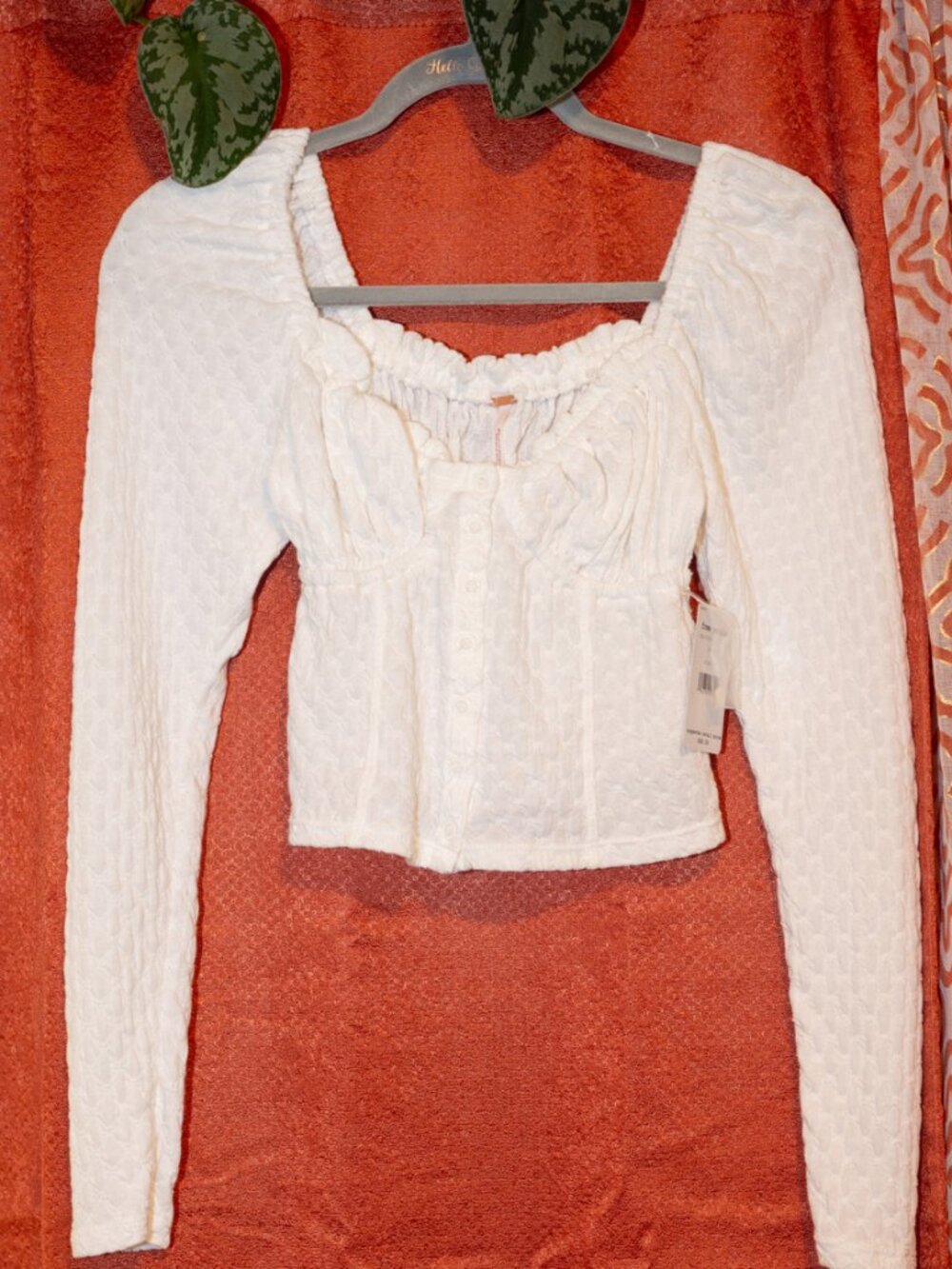 NWT Free People Ladybug Long Sleeve